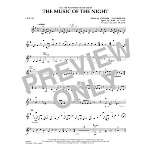 The Music of the Night (from The Phantom of the Opera) - Violin 2